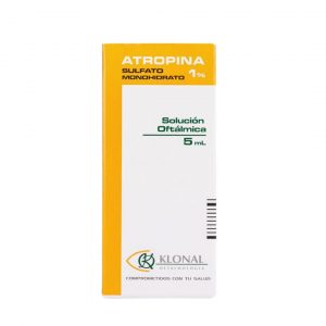 Atropina 1% Solución Oftálmica 5ml