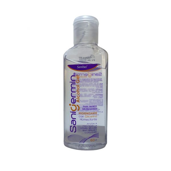 Sanigermin Alcohol sin Enjuague 60 ml 70%