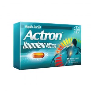 Actron 400 mg 10 Cápsulas Blandas