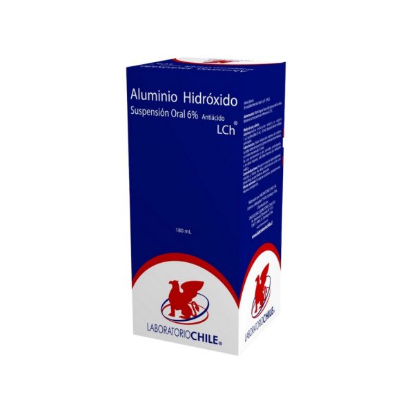 Aluminio Hidróxido 0,6% Suspensión Oral Frasco x 180ml