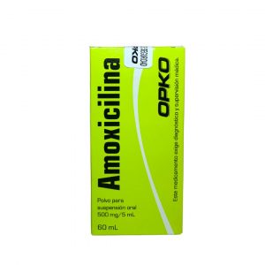 Amoxicilina 500mg Jarabe Frasco x 60ml