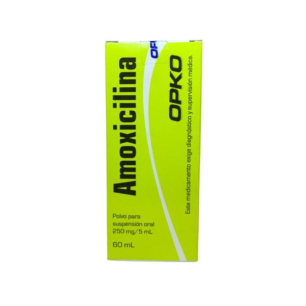 Amoxicilina 250mg Jarabe Frasco x 60ml