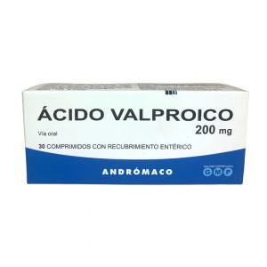Ácido Valproico 200 mg 30 Comprimidos