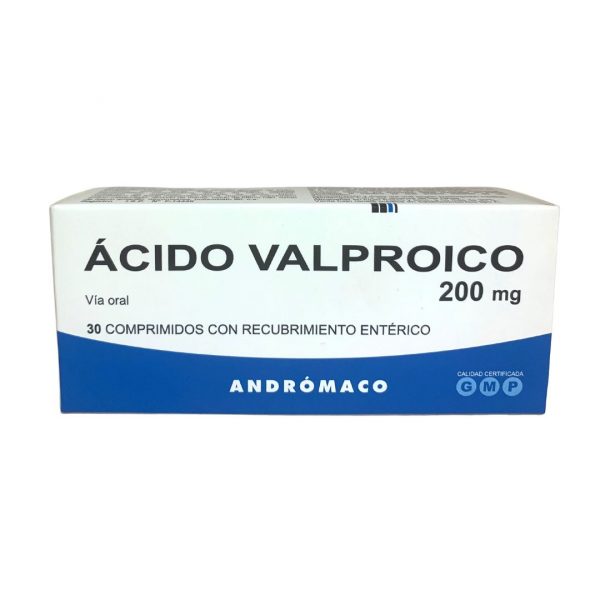Ácido Valproico 200 mg 30 Comprimidos