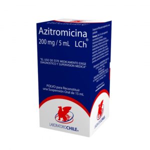 Azitromicina 200mg/5ml Suspensión Oral Frasco 15ml