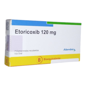 Etoricoxib 120 mg X 7 Comprimidos Recubiertos