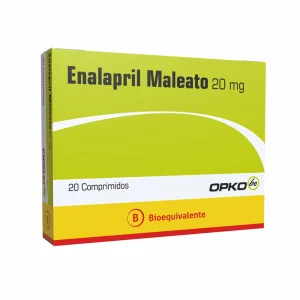 Enalapril 20mg X 20 Comprimidos