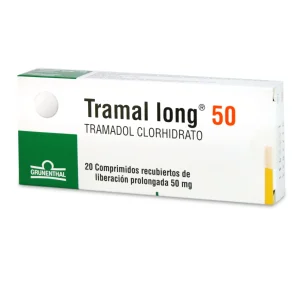 Tramal Long Tramadol Clorhidrato 50 mg X 20 Comprimidos