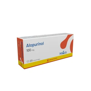 Alopurinol 100mg X 20 Comprimidos