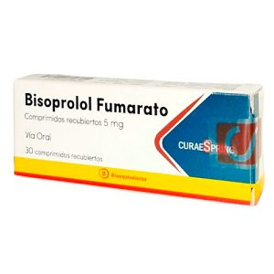 Bisoprolol 5 mg X 30 Comprimidos