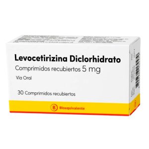Levocetirizina 5 mg X 30 Comprimidos