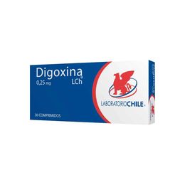 Digoxina 0.25mg X 30com.