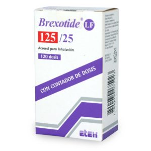 Brexotide-lf 125/25mcg X 120 Dosis