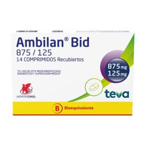 Ambilan Bid 875/125mg X 14com.rec