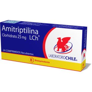 Amitriptilina 25mg X 24com.