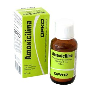 Amoxicilina 500mg/5ml X 60ml