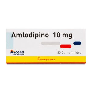 Amlodipino 10mg X 30com.
