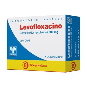 Levofloxacino 500mg X 7com.