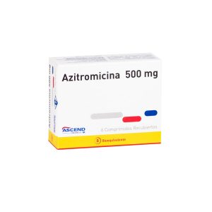 Azitromicina 500mg X 6com.