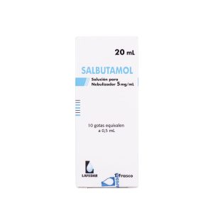 Salbutamol Sol.nebulizar 5mg/ml X 20ml