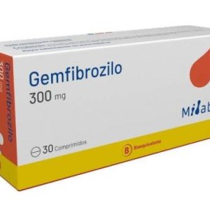 Gemfibrozilo 300mg X 30com.