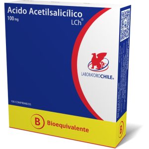 Acido Acetilsalicilico 100mg X 100comp