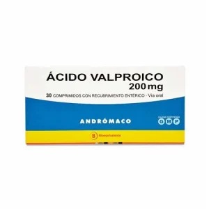 Acido Valproico 200mg X 30com.