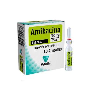 Amikacina 500mg/2ml X 10 Ampollas