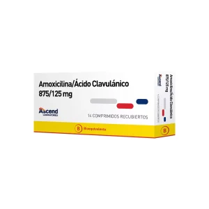 Amoxicilina + Ac.clavulanico 875/125mg X 14com.