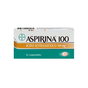 Aspirina 100mg X 42com.