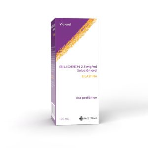 Bilidren Jbe 2,5mg/ml X 120ml Bilastina
