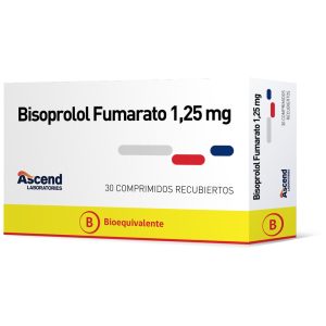 Bisoprolol 1,25mg X 30com.