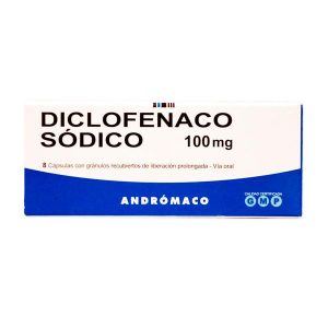Diclofenaco 100mg X 8 Caps