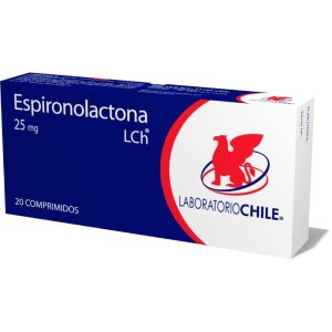 Espironolactona 25mg X 20com.