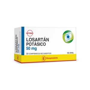 Losartan 50mg X 30com.