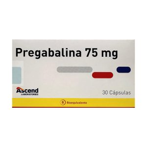 Pregabalina 75mg X 30caps