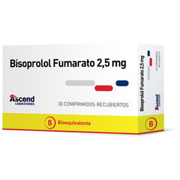 Bisoprolol 2.5mg X 30com.