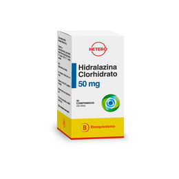 Hidralazina 50mg X 30com.