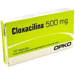 Cloxacilina 500mg X 12caps