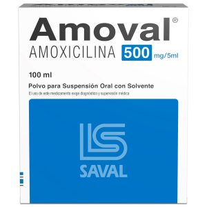 Amoval 500mg/5ml X 100ml