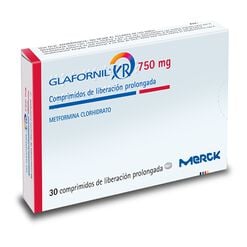 Metformina 750mg X 30comp.lp