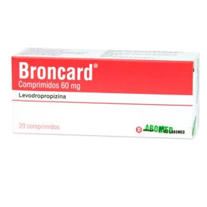 Broncard 60mg X 20com.