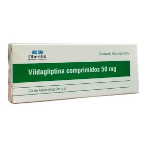Vildagliptina 50mg X 30com.