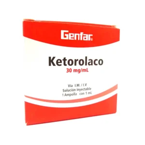 Ketorolaco 30mg/ml X Ampolla