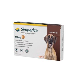 Simparica 120mg X 1com (40-60 Kg)