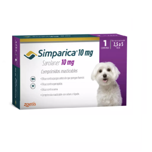 Simparica 10mg X 1com (2.5-5 Kg)