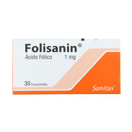 Ácido Fólico 5mg X 30com