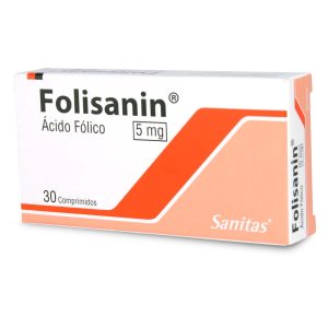Folisanin 5mg X 30com. Folico