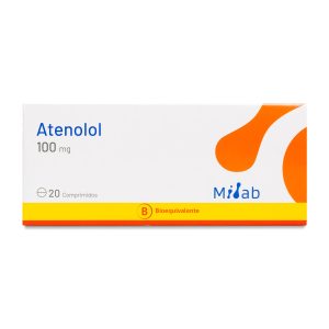 Atenolol 100mg X 20com.