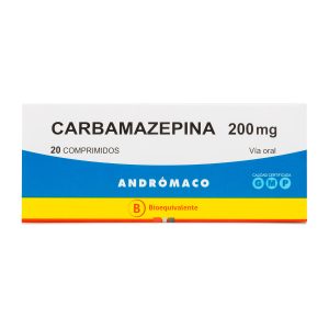 Carbamazepina 200mg X 20com.